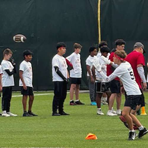 Football Camp with Professional Football Player Fred Warner